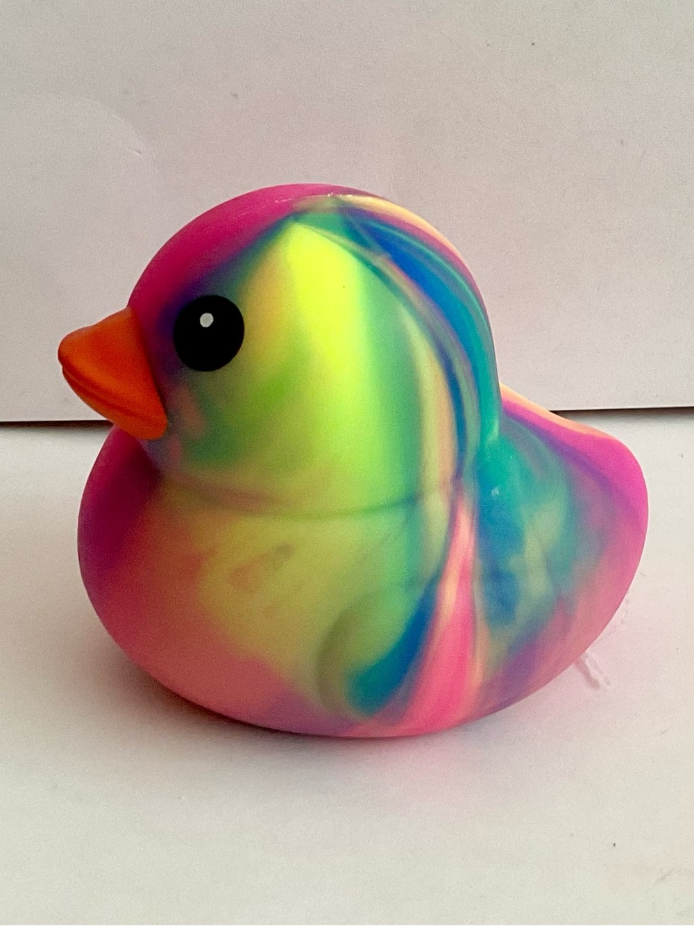 Sunny Days Jumbo Squeezy Duck XL Tie Dye Squishy Sensory Fidget NEW
